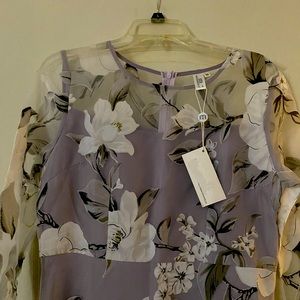 MissMoly Lavender and White Dress. Size Medium. New w tags